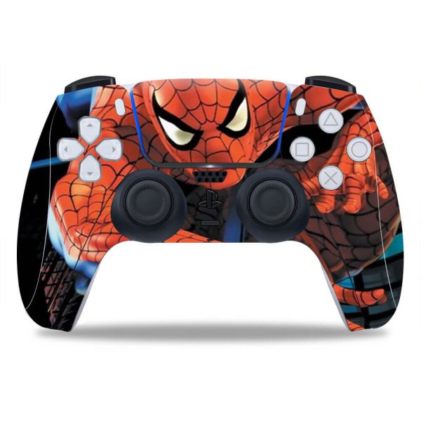 PS5 controller sticker Spider-man