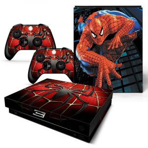 Xbox one X spiderman skin